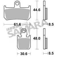 Τακάκια εμπρός για YAMAHA YZF 1000R1 / ABS / MT 01 SBS SET