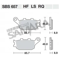 Τακάκια πίσω για HONDA AFRICA TWIN CRF 1000L SBS SET