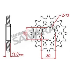 Γρανάζια κίνησης για YAMAHA TDM 900 / MT-09 TEC