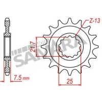 Γρανάζια κίνησης για KAWASAKI ZX-6R TEC