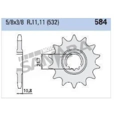 Γρανάζια κίνησης για YAMAHA YZF 600 R6 TEC