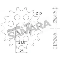 Γρανάζια κίνησης για YAMAHA TDM 850 / SUZUKI GSX-R 600 / KAWASAKI ZR/X-7 RK