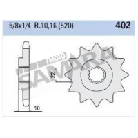 Γρανάζια κίνησης για BMW F650GS RK