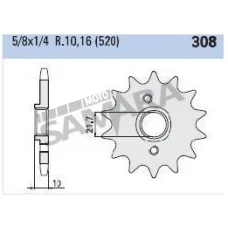 Γρανάζια κίνησης για YAMAHA XT 660R-X / APRILIA PEGASO 650 RK