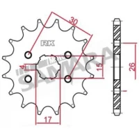 Γρανάζια κίνησης για HONDA C50C / C50 GLX RK