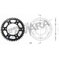 Γρανάζια τροχού για YAMAHA YZF R6/R1 / MT 09 / FZ-09 / FJ-09 / SUZUKI GSX-R 750/1000 / EX 250