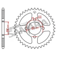 Γρανάζια τροχού για YAMAHA CRYPTON 105/115 / CRYPTON-X 135 RK