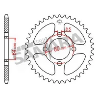 Γρανάζια τροχού για YAMAHA CRYPTON 105/115 / CRYPTON-X 135 RK