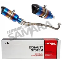 Εξάτμιση για HONDA INNOVA / WAVE / GRAND-X EFI μπλε APIDO