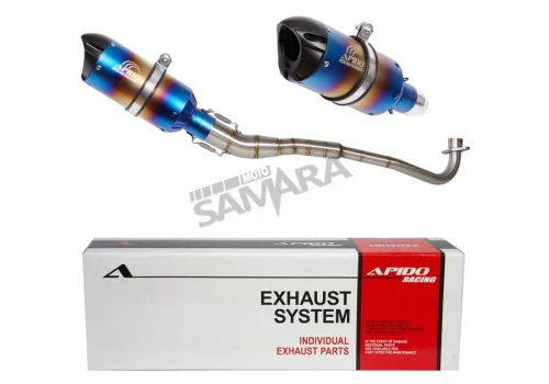 Εξάτμιση για HONDA INNOVA / WAVE / GRAND-X EFI μπλε APIDO