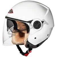 Κράνος ανοιχτό SMK COOPER WHITE