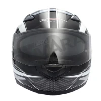 Κράνος κλειστό ZEN ZN-816 μαύρο-ασημί