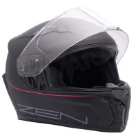 Κράνος κλειστό ZEN ZN-820 μαύρο-κόκκινο ματ