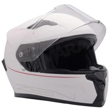 Κράνος κλειστό ZEN ZN-820 άσπρο-κόκκινο glossy