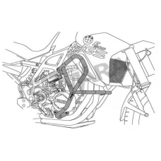Κάγκελα κινητήρα για HONDA NC 700 PUIG
