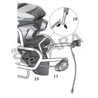 Σχάρες πλαϊνών βαλιτσών για YAMAHA FAZER 600 '04-'06 SHAD