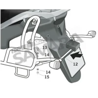 Σχάρες πλαϊνών βαλιτσών για SUZUKI V-STROM 650 SHAD