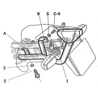 Σχάρα βαλίτσας για YAMAHA TDM 850 SHAD