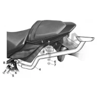 Σχάρα βαλίτσας για SUZUKI GSR 750 SHAD