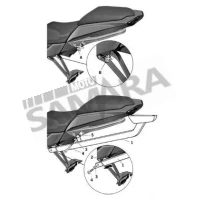 Σχάρα βαλίτσας για KAWASAKI Z 1000SX SHAD