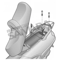 Σχάρα βαλίτσας για PIAGGIO X9 125-500 SHAD