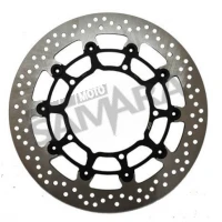 Δισκόπλακα εμπρός για YAMAHA FZ 1000 FAZER / YZF 1000R1 SBS ΜΑΥΡΗ ΜΑΤ