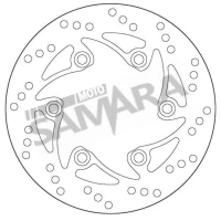 Δισκόπλακα πίσω για KTM DUKE 125 / 200 / 390 SBS
